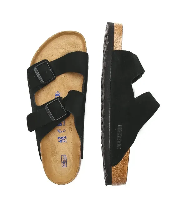 Аризонские тапочки regular fit Birkenstock, черный — фото 4