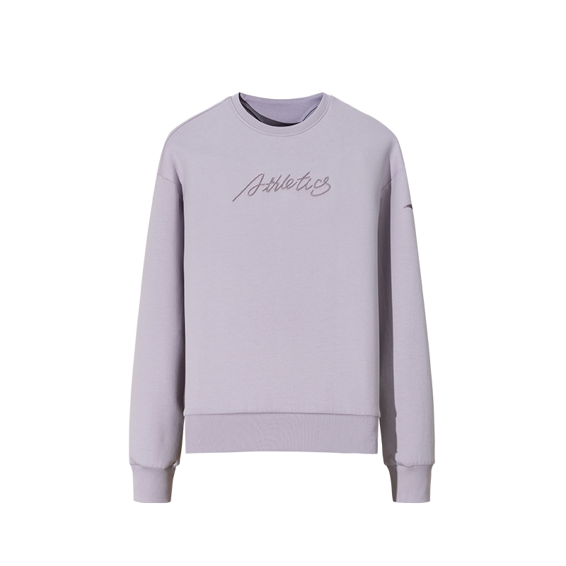 

ANTA Свитшот Women's Galaxy Light Purple Crew Neck Moderate Regular