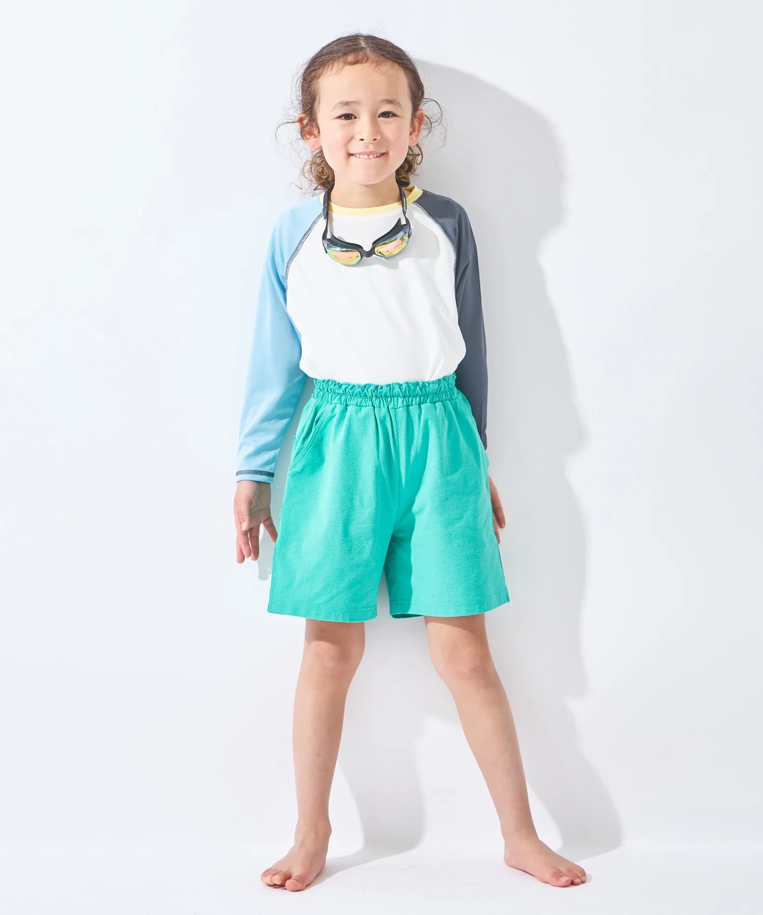 Детские шорты водные лёгкие ever closet розовые — фото 3