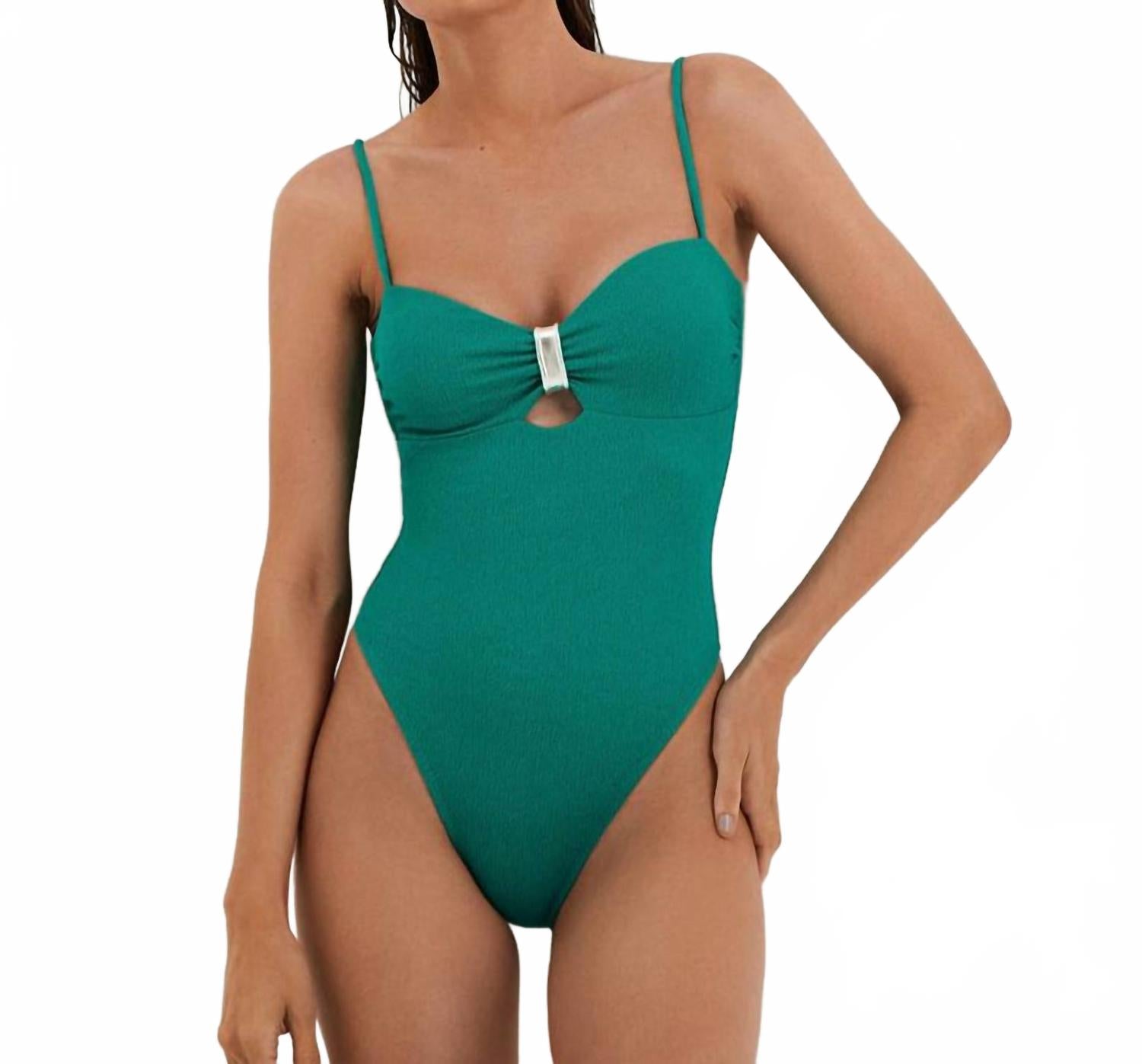 

Женский купальник Firenze Sunny One Piece зеленый ViX