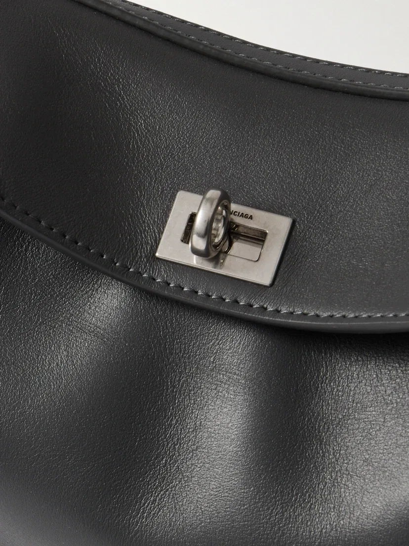 Миниатюрная кожаная сумка-тоут Rodeo BALENCIAGA — фото 4