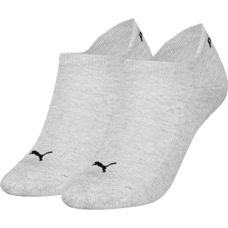 Носки женские амортизирующие кроссовки 2 шт. Puma, серый