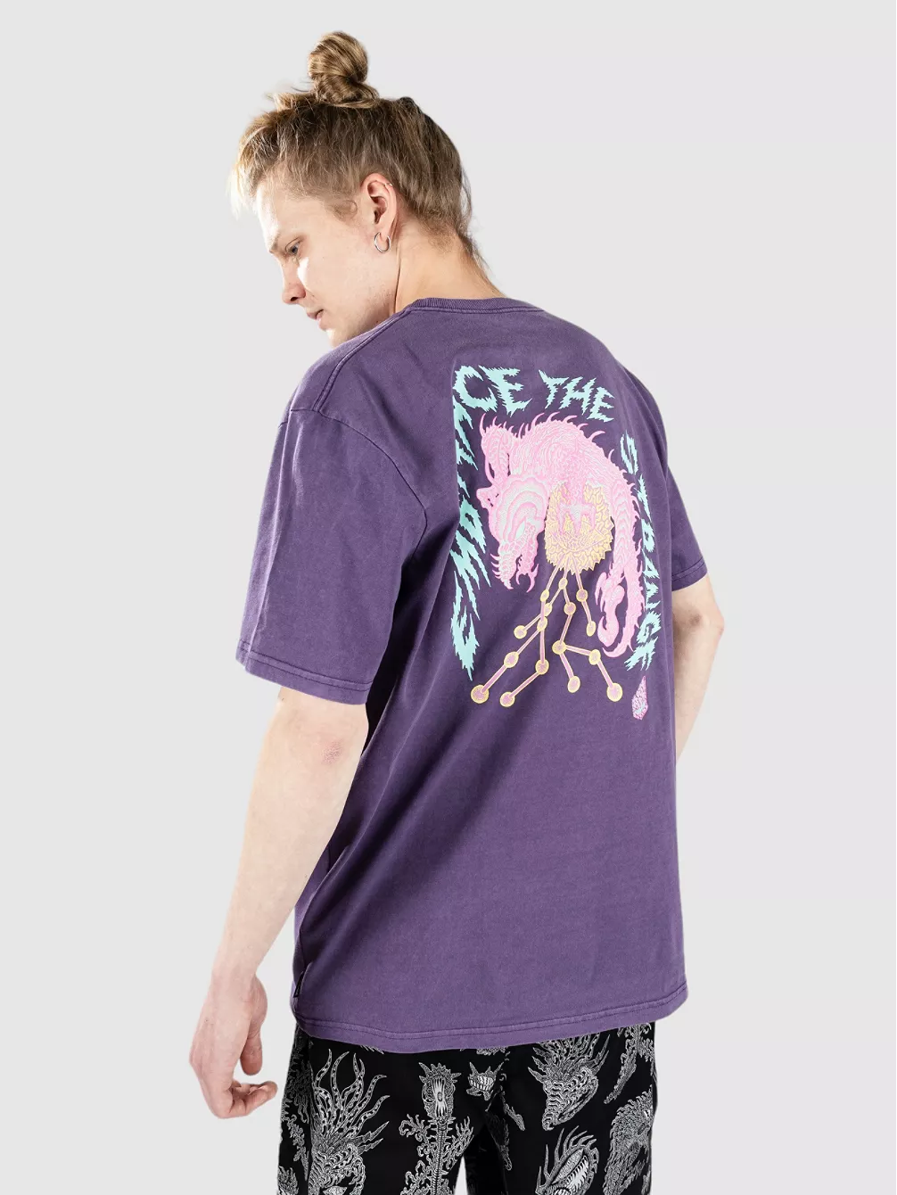 

Футболка Fa Tetsunori 3 Volcom, фиолетовый