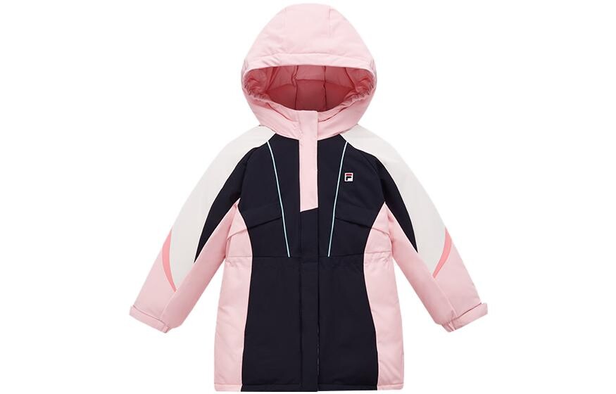 

Детские пуховики/жилеты Fila Kids, темно-синий