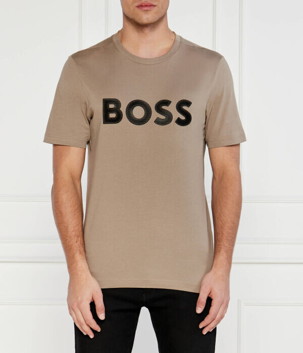 

Футболка мужская Boss Green хлопковая, коричневый