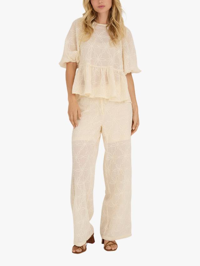 

Вышитый топ Beate A-VIEW, Beige Natural