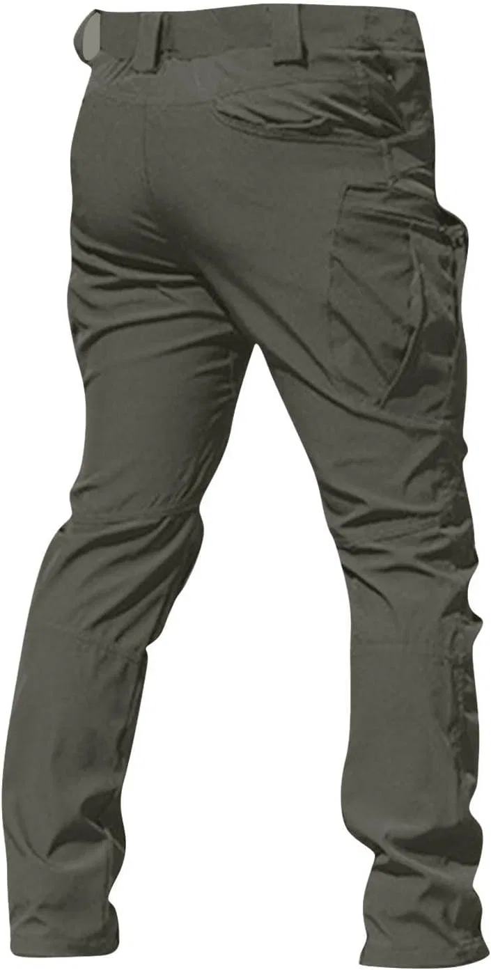 Джинсы мужские карго, Athletic Trousers, серый — фото 3