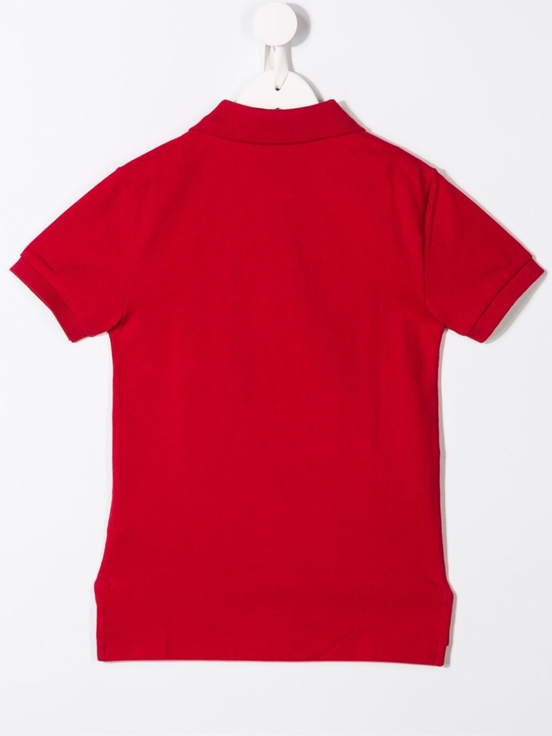 Ralph Lauren Kids рубашка-поло с вышитым логотипом, красный — фото 2