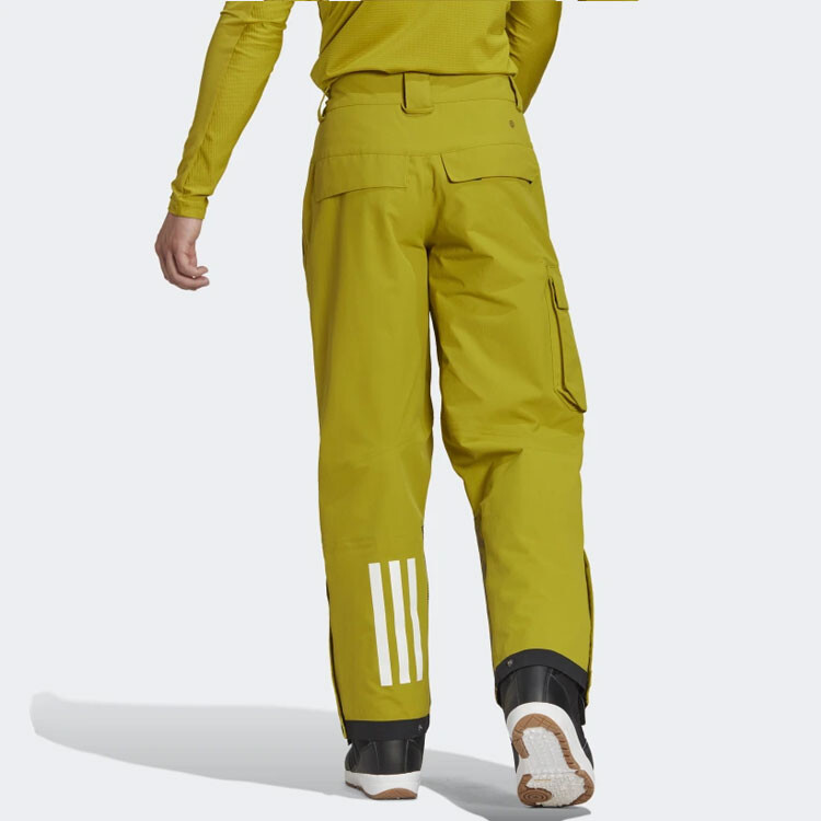 Повседневные брюки мужские коричневые Adidas, коричневый — фото 4