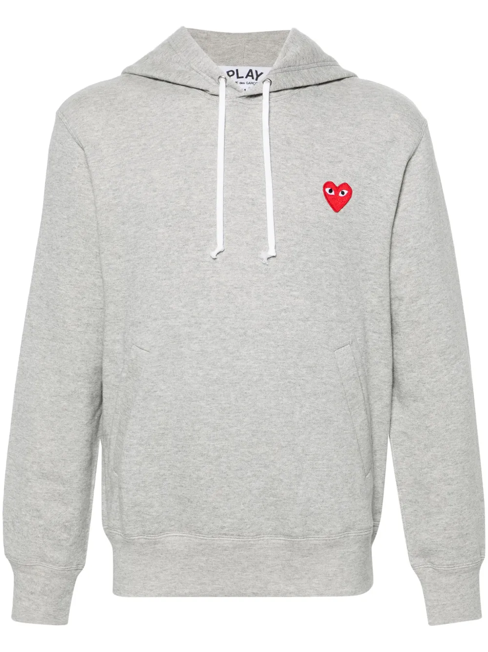 

Худи с узором Comme Des Garçons Play, серый