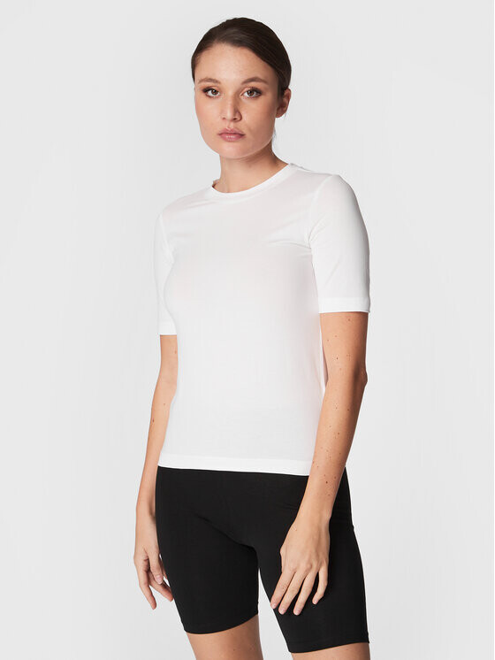 

Футболка стандартного кроя Gina Tricot, белый