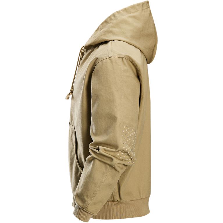 Nike Куртка с капюшоном и шипами на локтях, 297 Apricot Tea Brown/Desert Khaki/Apricot Tea Brown — фото 4