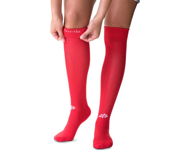 

Носки для софтбола RIP-IT выше колена, размер XS/S, алые, красные