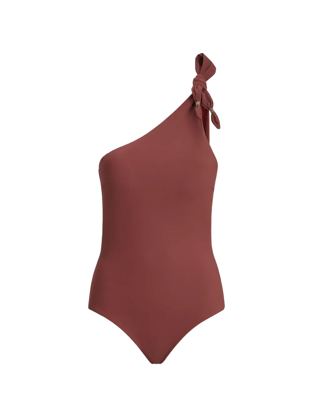 

Купальник с декором Monili Brunello Cucinelli, коричневый