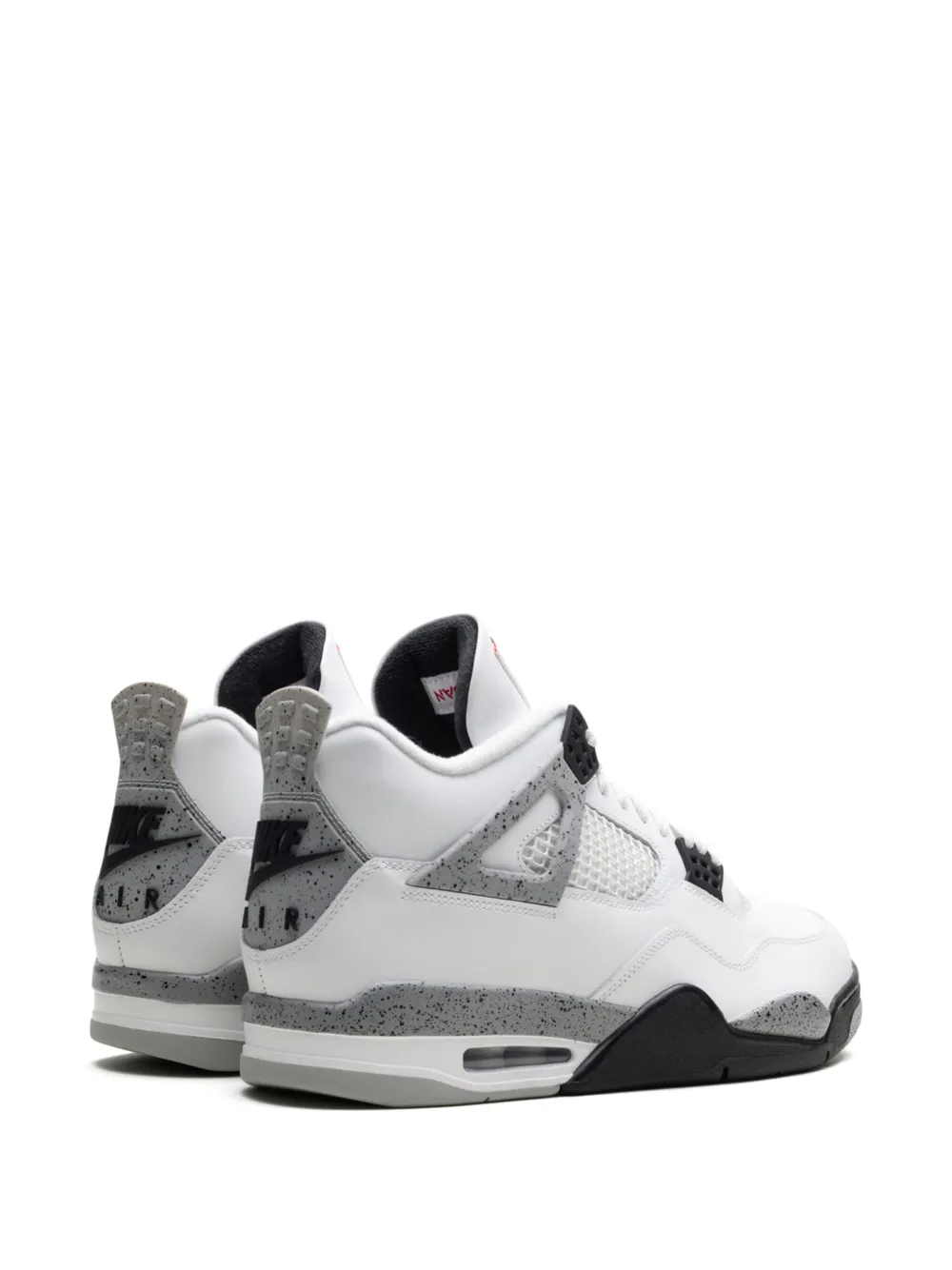 Кроссовки Air  4 OG White Cement Jordan, белый — фото 3