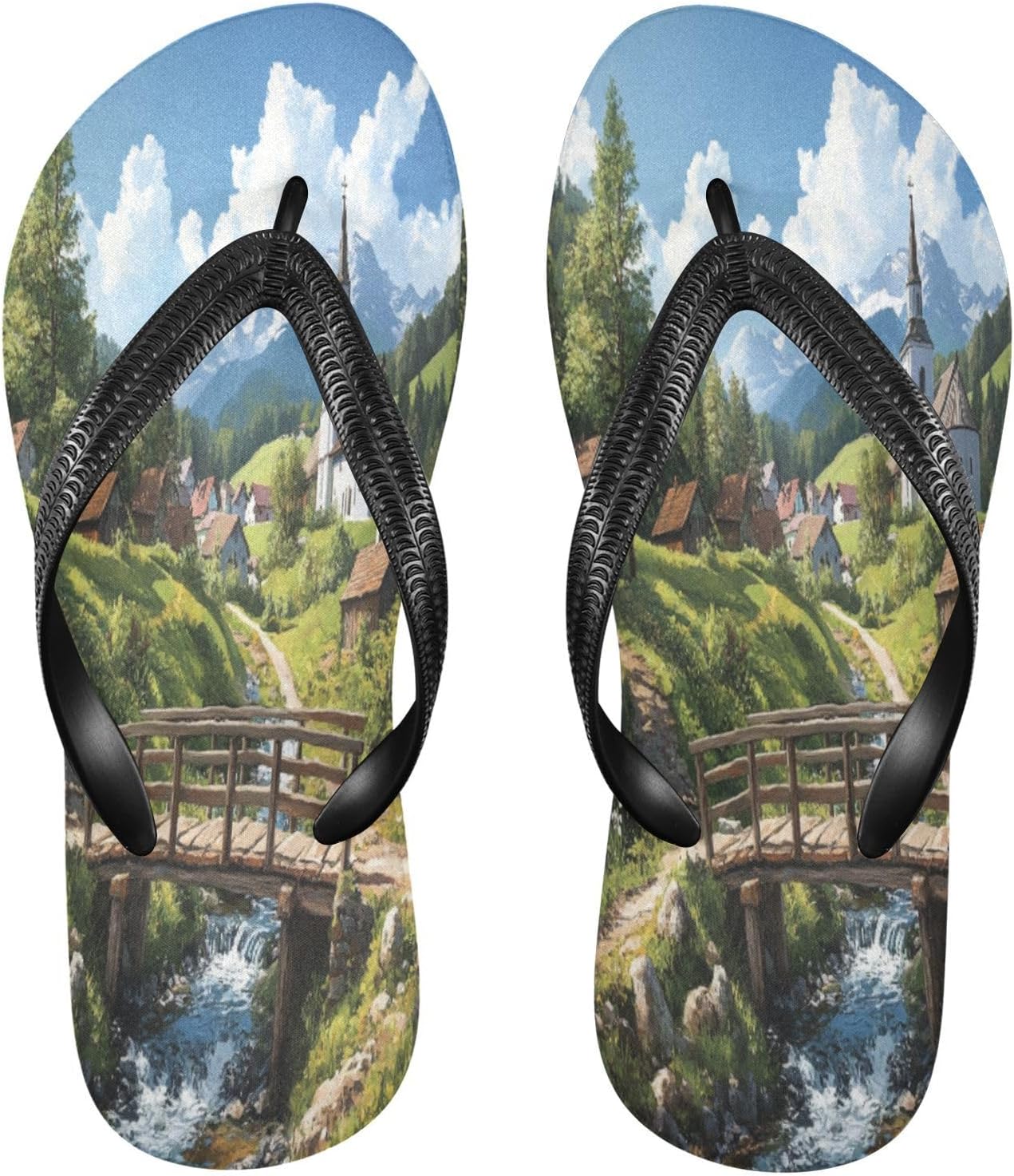 

Деревенские зеленые шлепанцы на пляж, с душем, вьетнамки, резиновые, противоскользящие, летние тапочки для женщин и мужчин для ходьбы Sinestour