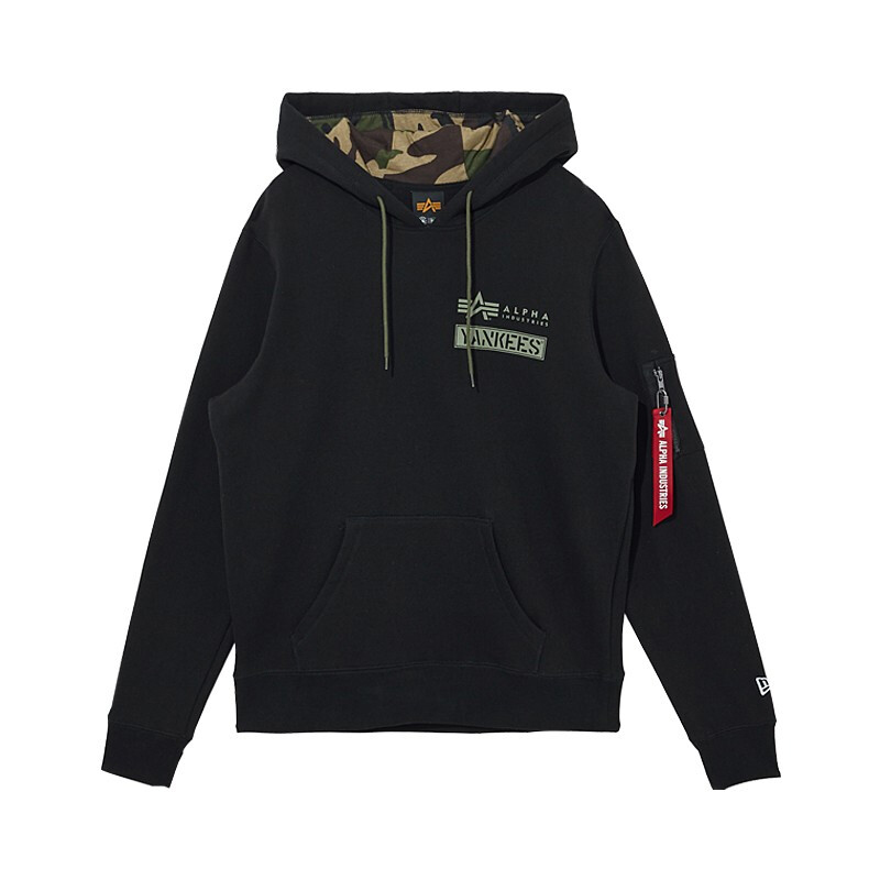 

New Era Свитшот Alpha Industries Unisex Black