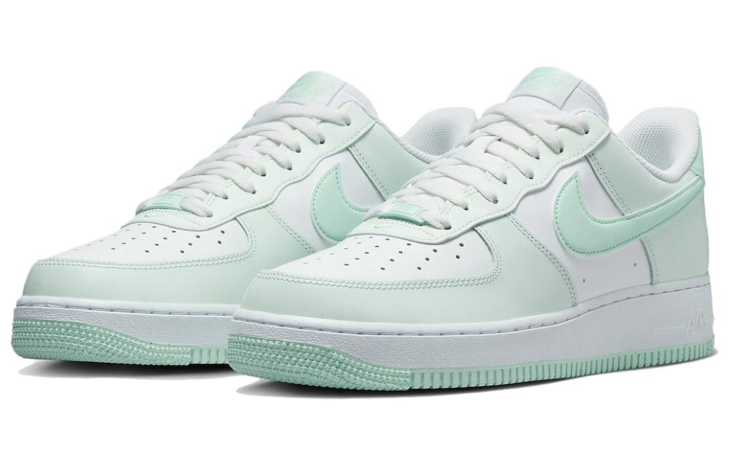 Мужские кроссовки Nike Air Force 1 Зеленый/Белый — фото 3