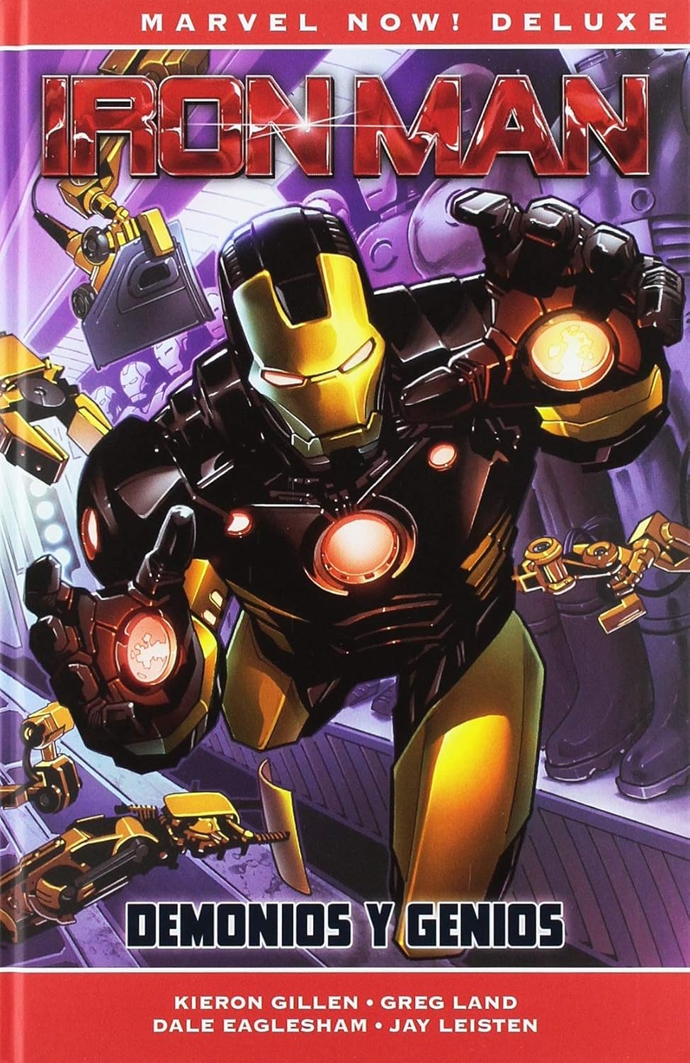 

Marvel Now! Deluxe Iron Man De Kieron Gillen 1. Demonios Y Genios: DEMONIOS Y GENIOS (PANINICOMICS)
