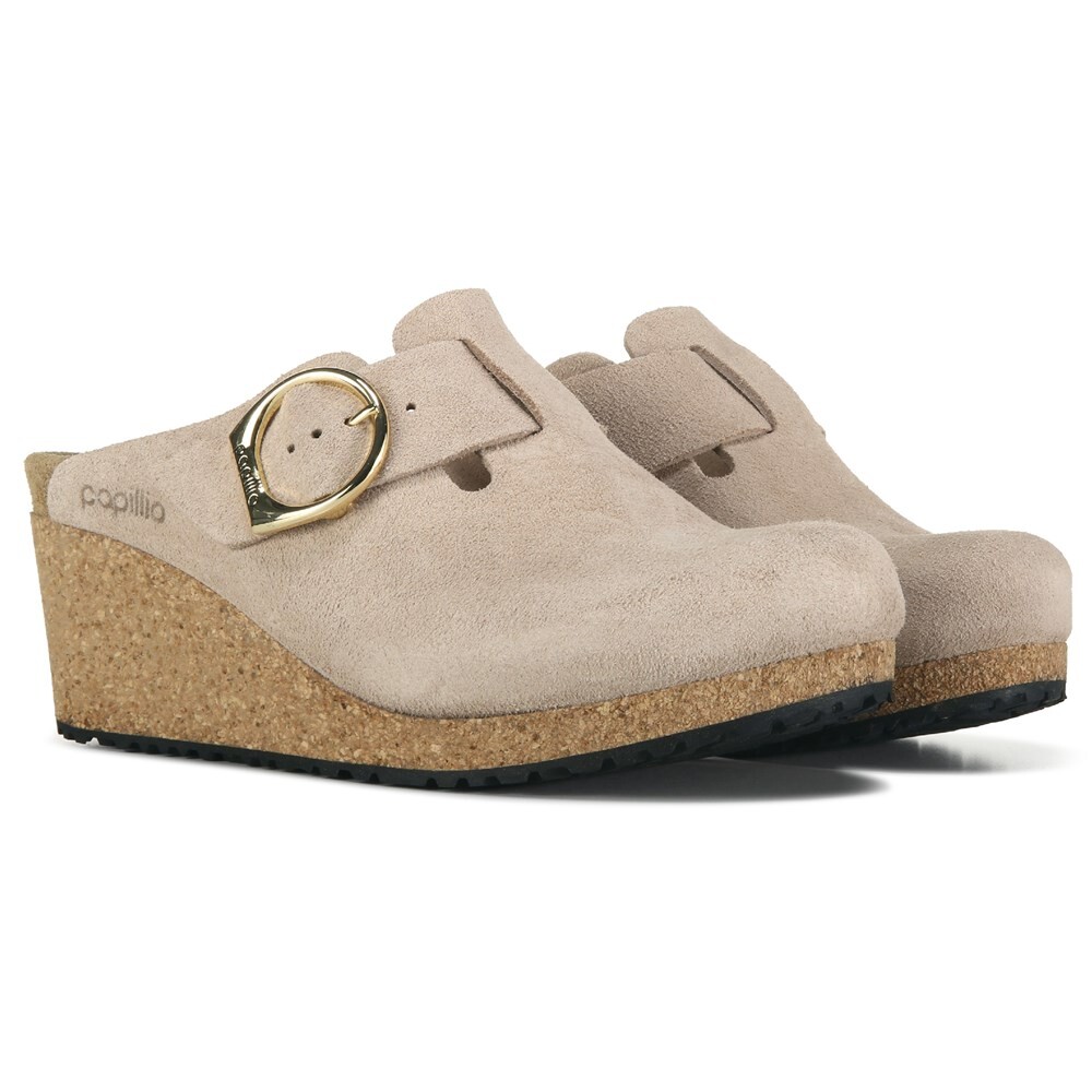 

Женские сабо на танкетке Fanny от Papillio Birkenstock, цвет warm sand