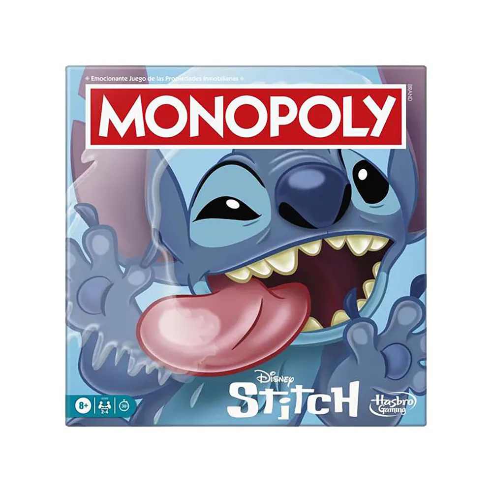 

Детская настольная игра Hasbro Stitch Monopoly, синий