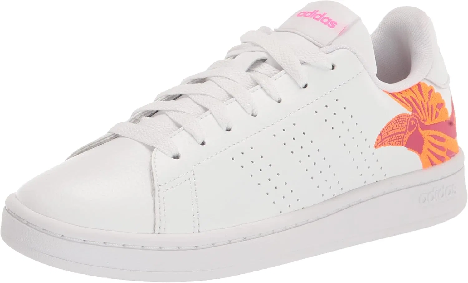 Кроссовки для тенниса, adidas, цвет Ftwr White/Screaming Pink/Ftwr White