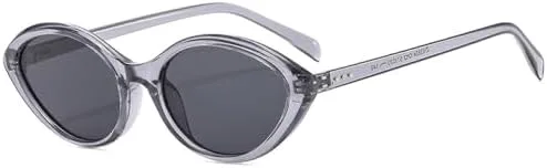 

Женские солнцезащитные очки 2027 года, модные градиентные очки с защитой от УФ-излучения UV400, мужские солнцезащитные очки с винтажными заклепками MTZJH, Gray Gray