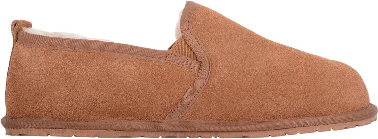 Мужские тапочки Snugrugs с подкладкой из овчины и резиновой подошвой, Light Brown — фото 4