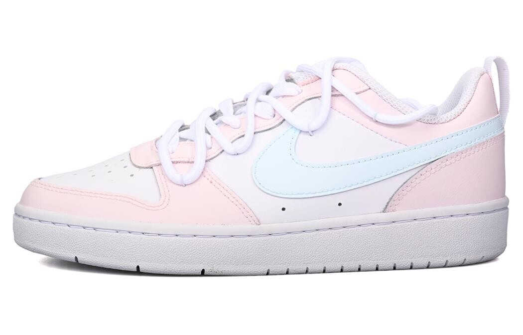 

Кроссовки Nike Court Borough Skateboard Shoes Women's Low-Top Pink Blue, Розовый, Кроссовки Nike Court Borough Skateboard Shoes Women's Low-Top Pink Blue