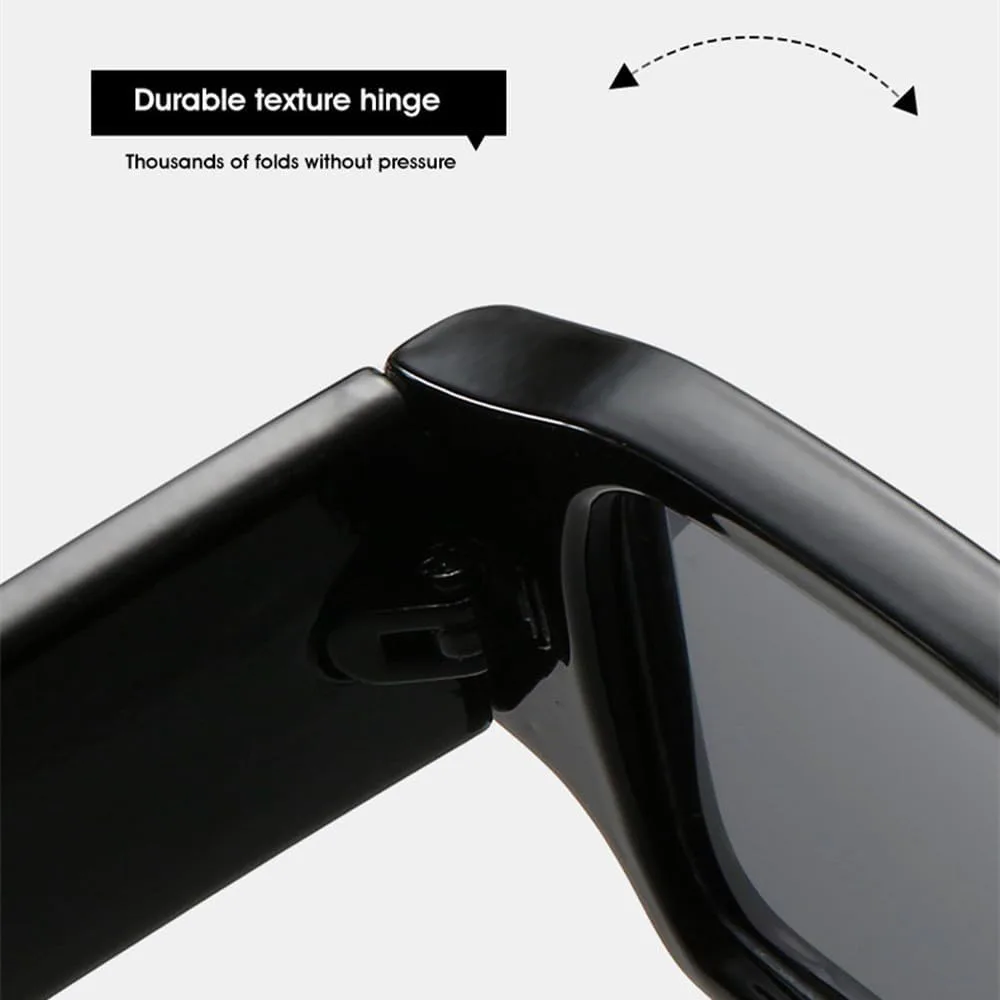 

Женские солнцезащитные очки, модные прямоугольные солнцезащитные очки для мужчин, винтажные очки, прозрачные, желейные, розовые, UV400, SUN2140 Generic, Clear Gray