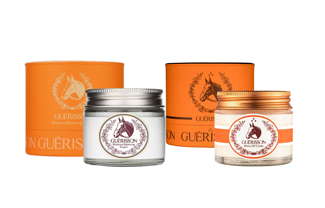 

Наборы для ухода за кожей Unisex Guerisson 9 Complex, Refreshing Horse Fat Cream 70g + Elastic Horse Fat Cream 70g