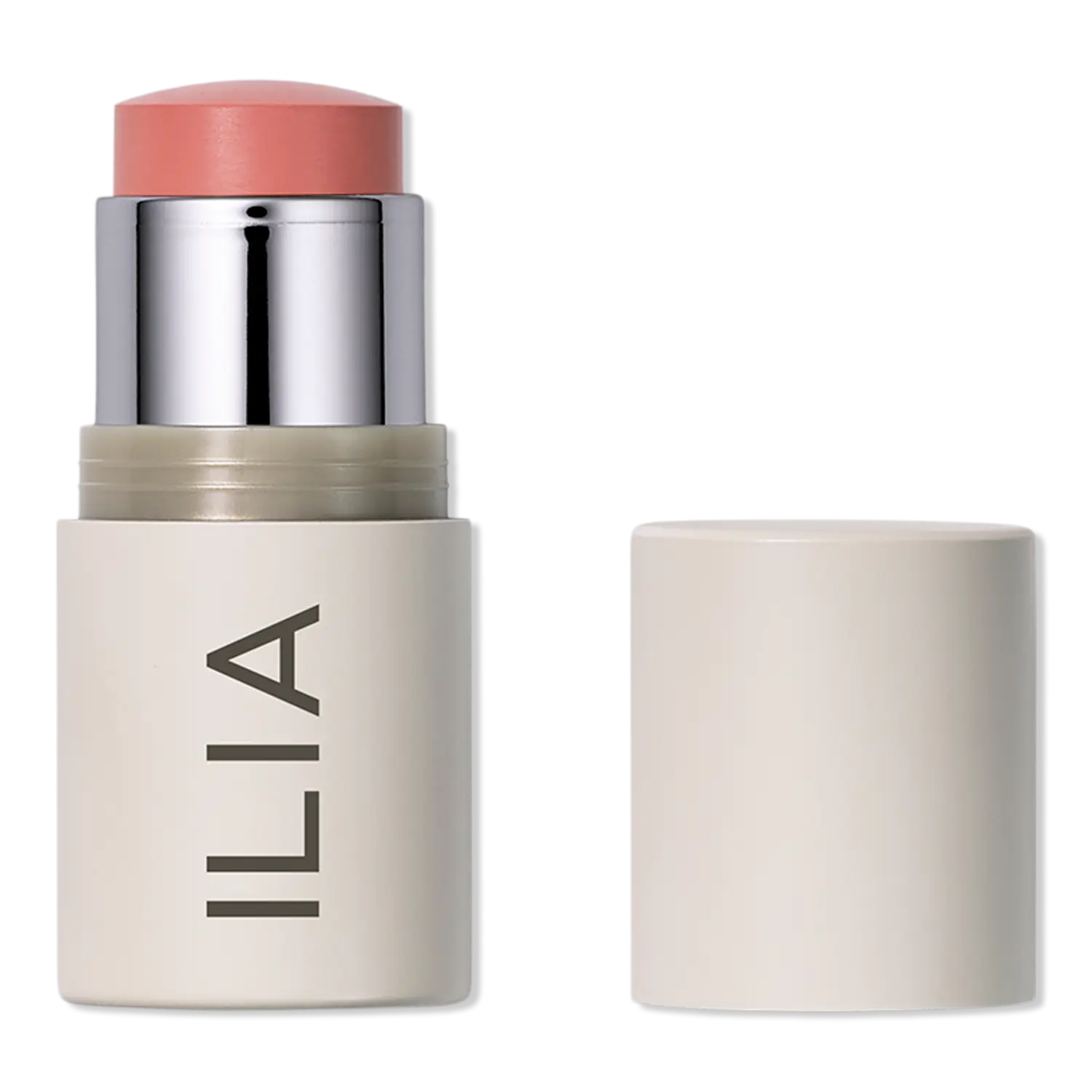 

Многофункциональный кремовый стик: румяна + хайлайтер + тинт для губ ILIA, Whisper (peach pink)