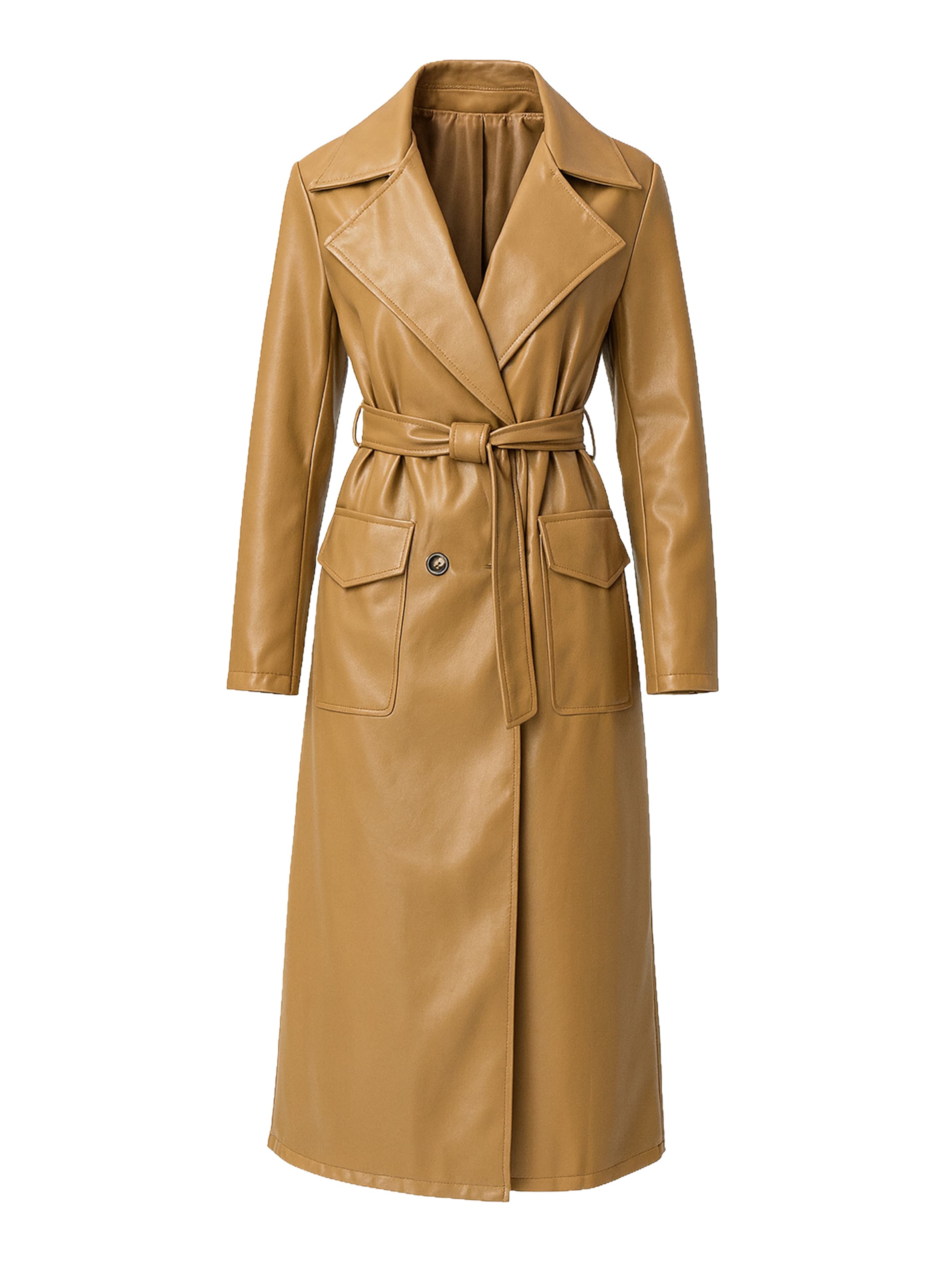 

Elara Межсезонное пальто светло-коричневого цвета