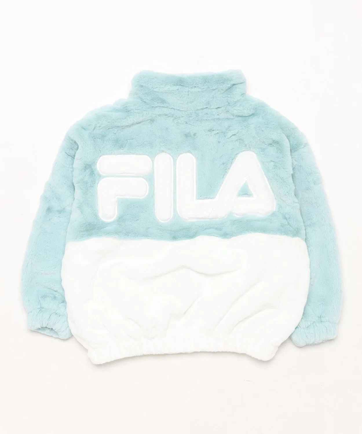 Куртка FILA с логотипом, полиэстер, цвет мята — фото 2