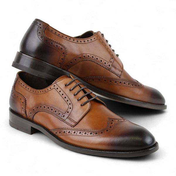 Мужские туфли wingtip из кожи в стиле plotinus Wear Sierra — фото 3