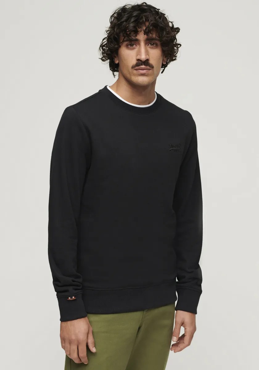 

Толстовка Superdry "SD-ESSENTIAL LOGO CREW SWEAT UB", черный