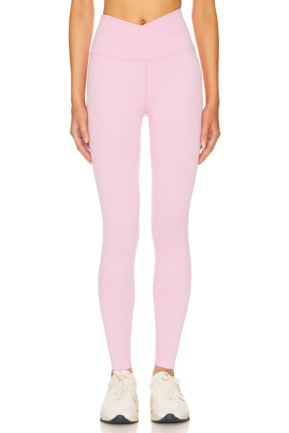 

Бесшовные леггинсы с запахом спереди Spiritual Gangster, розовый