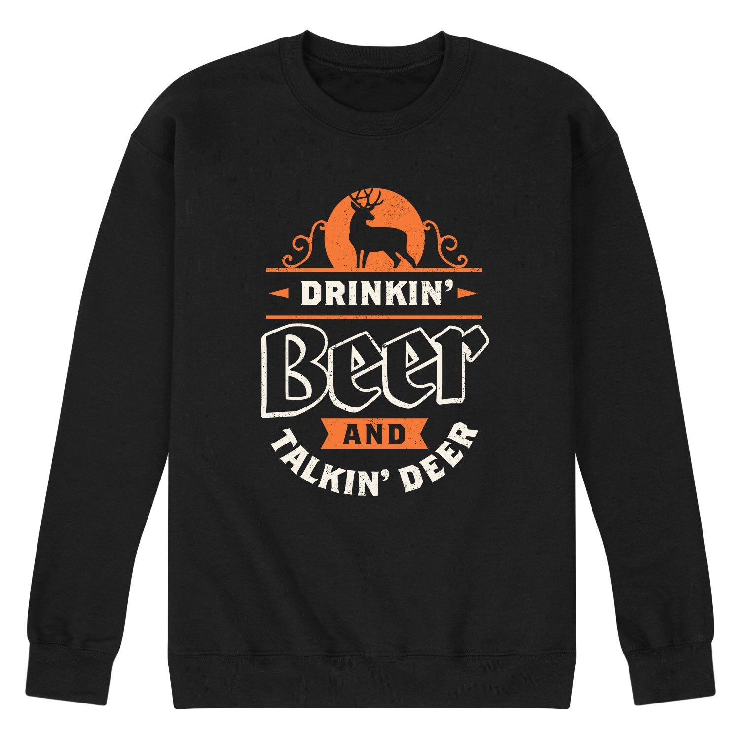 

Мужской свитшот Beer and Talkin Deer Licensed Character