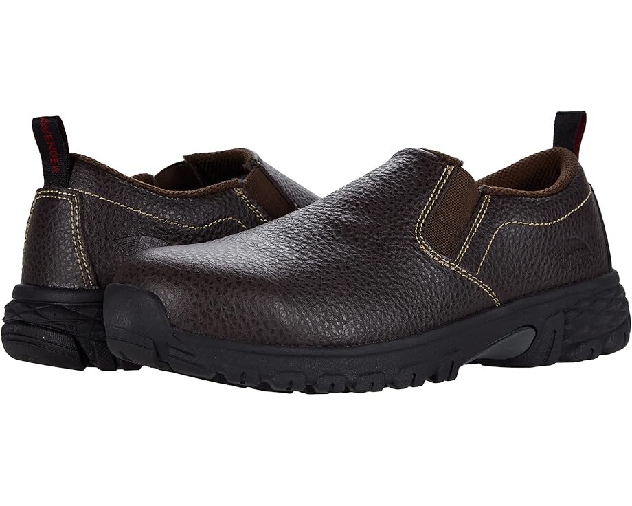 

Кроссовки Avenger Work Boots Flight Slip On AT, коричневый