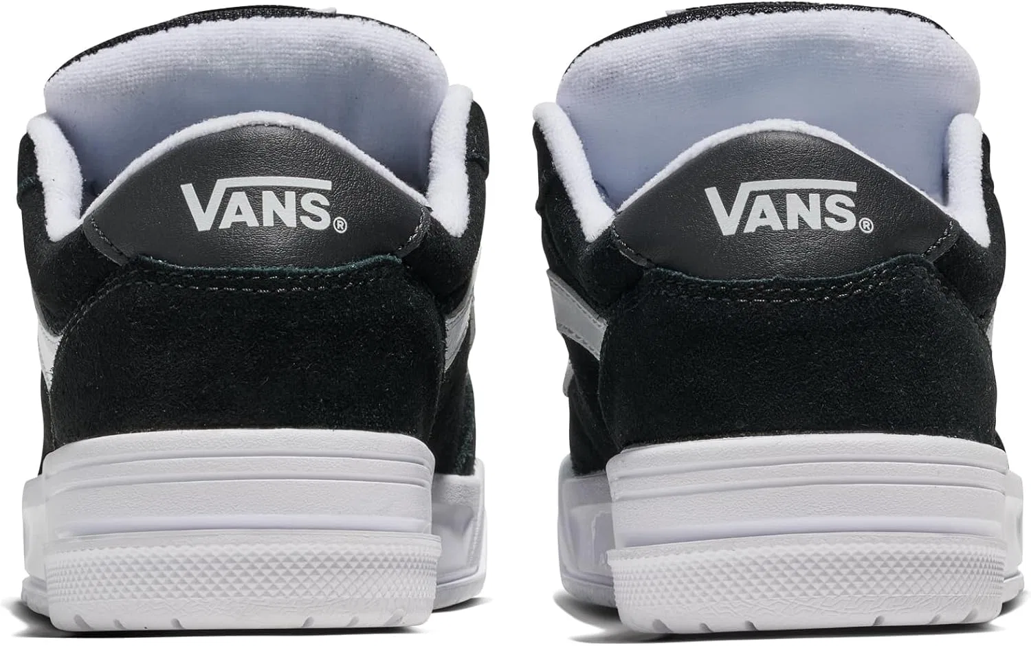 Кроссовки детские Vans Hylane, черно-белые — фото 3