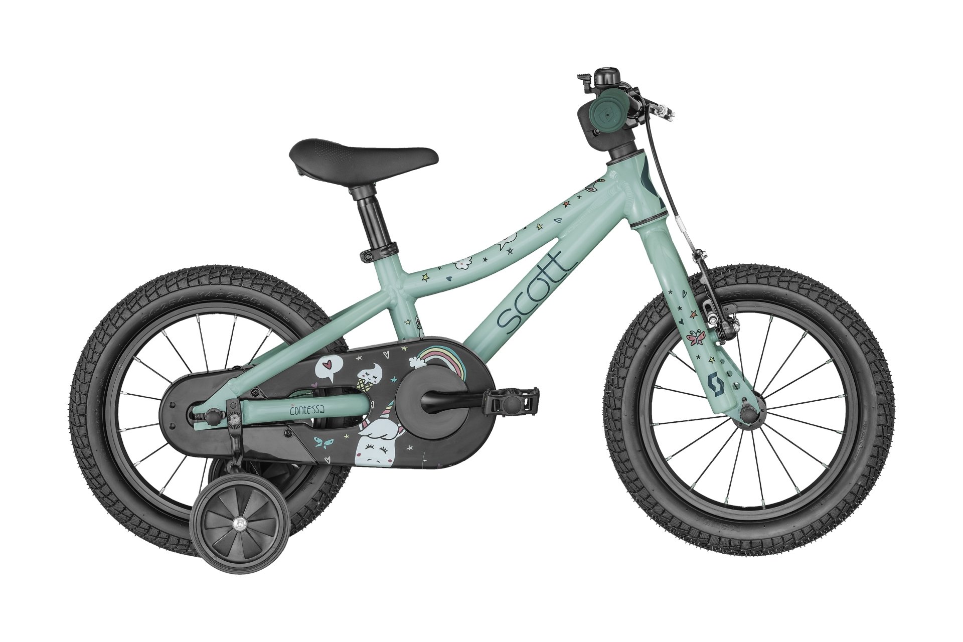 

Детский велосипед Scott Contessa 14 - 14 дюймов - Diamant - Aktion, цвет Grün|Soft Mint / Teal Green