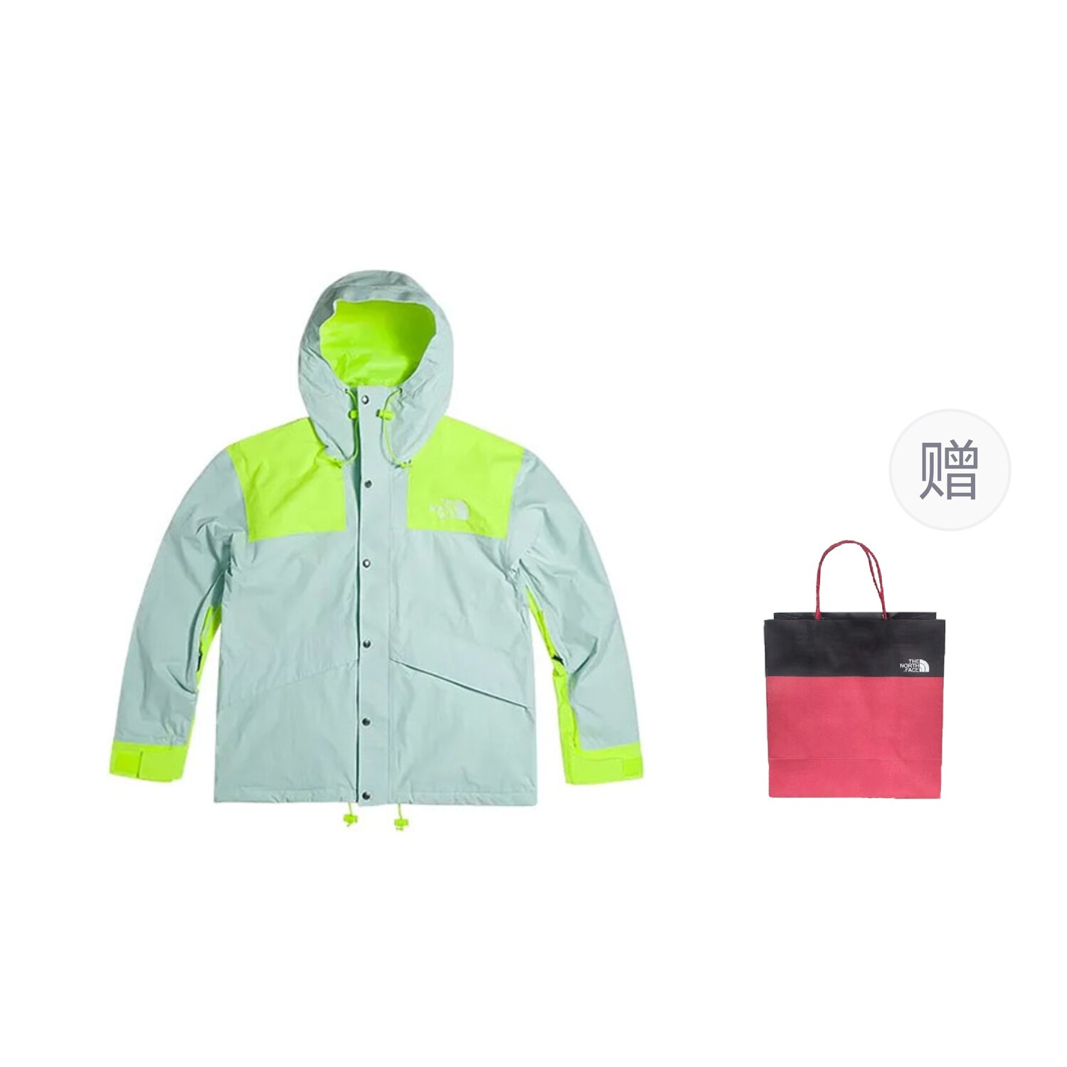 

Ветровка мужская синий + подарочный пакет The North Face