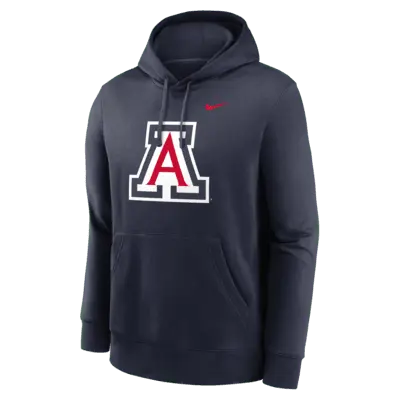 

Худи Nike Arizona Wildcats Primetime Evergreen Club Primary Logo, темно-синий