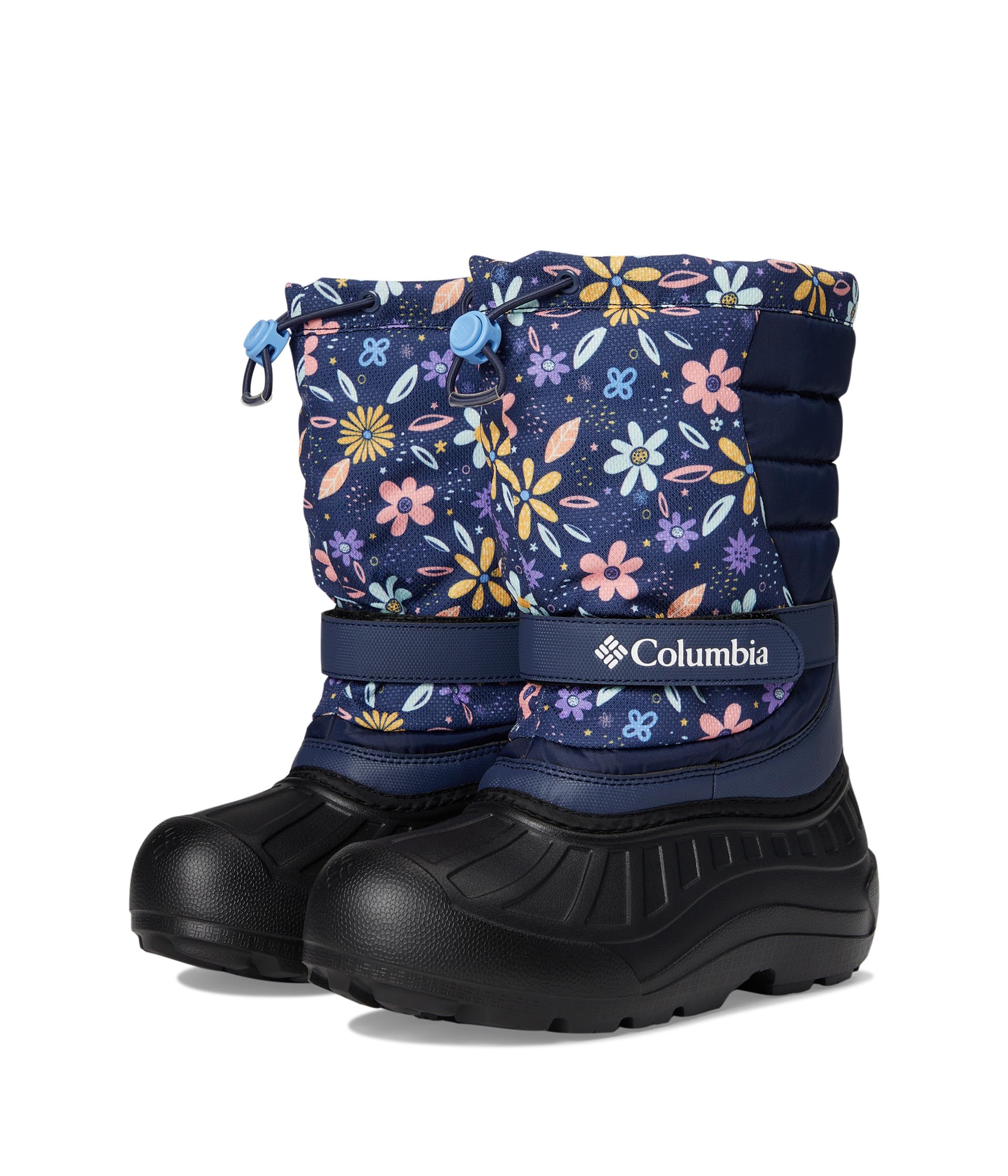 

Ботинки Columbia Kids Powderbug Snowlite, цвет Nocturnal/Wildflower Whimsy