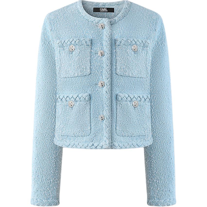

KARL LAGERFELD / Karl Lagerfeld Jeans Джинсовая куртка KARL LAGERFELD SS24 женская синяя, Blue