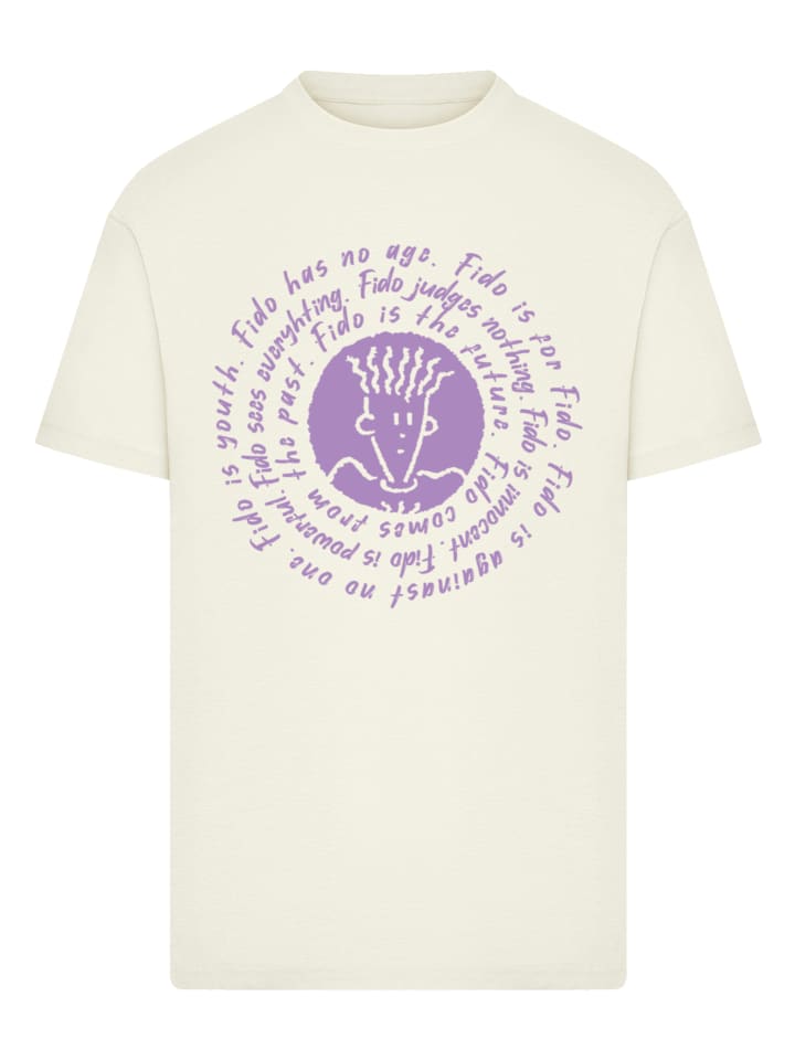 

Футболка Fido Dido Is For Fido Spiral в песочном цвете F4NT4STIC, Бежевый, Футболка Fido Dido Is For Fido Spiral в песочном цвете F4NT4STIC