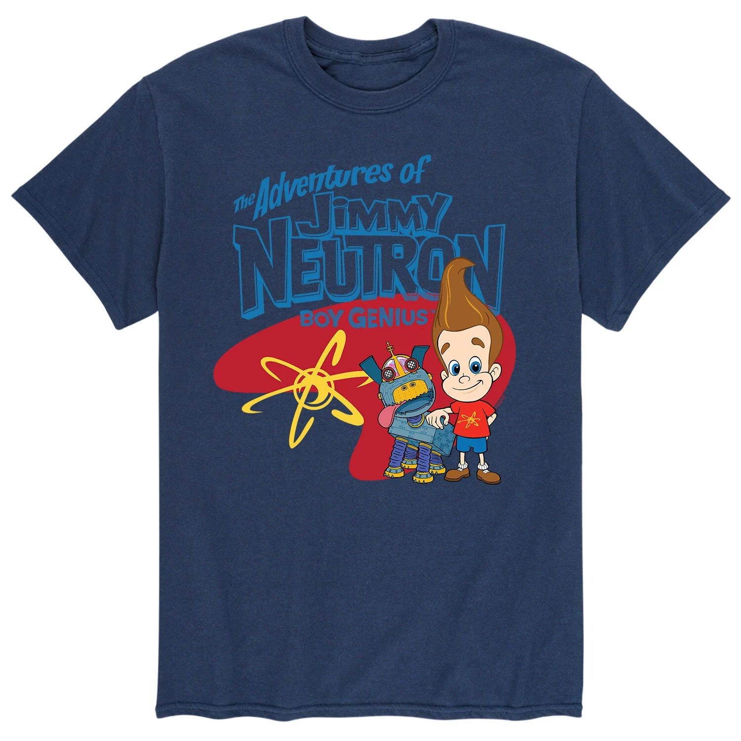 

Мужская футболка с логотипом Jimmy Neutron Group Licensed Character