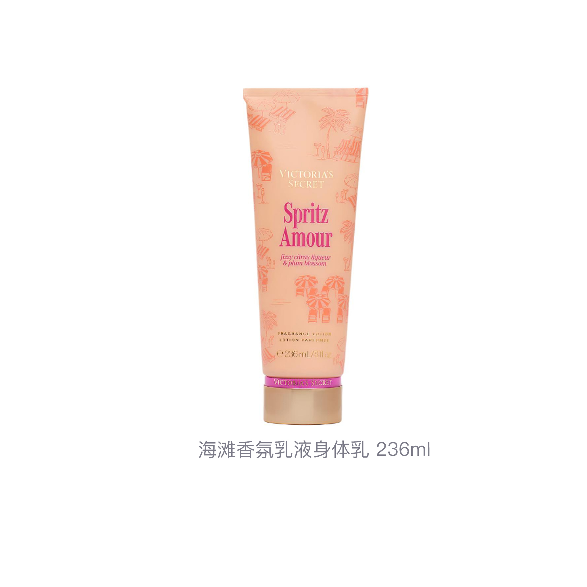 Лосьон для тела Beach Fragrance, снимающий стресс и восстанавливающий, 236 мл Victoria's Secret, citrus scent — фото 4