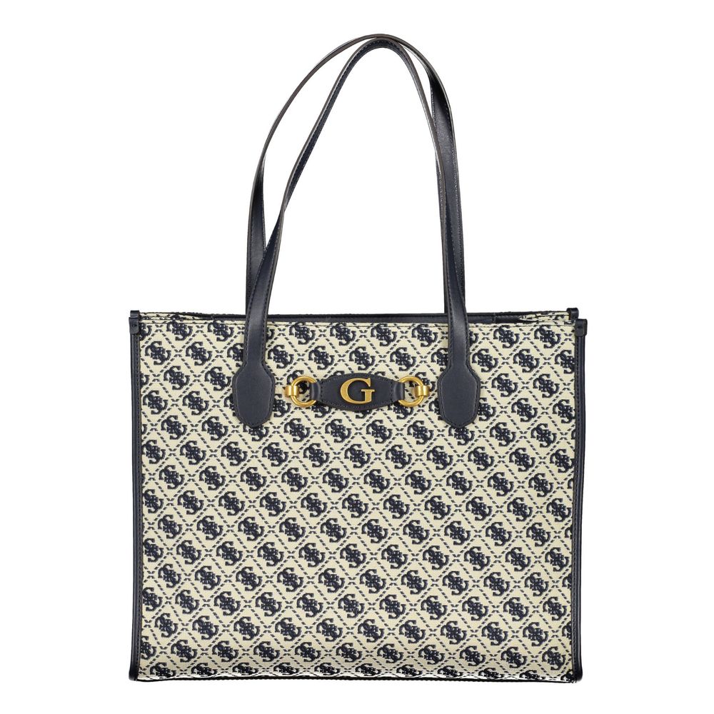 

Синяя сумка из полиэстера Guess Shoes, синий