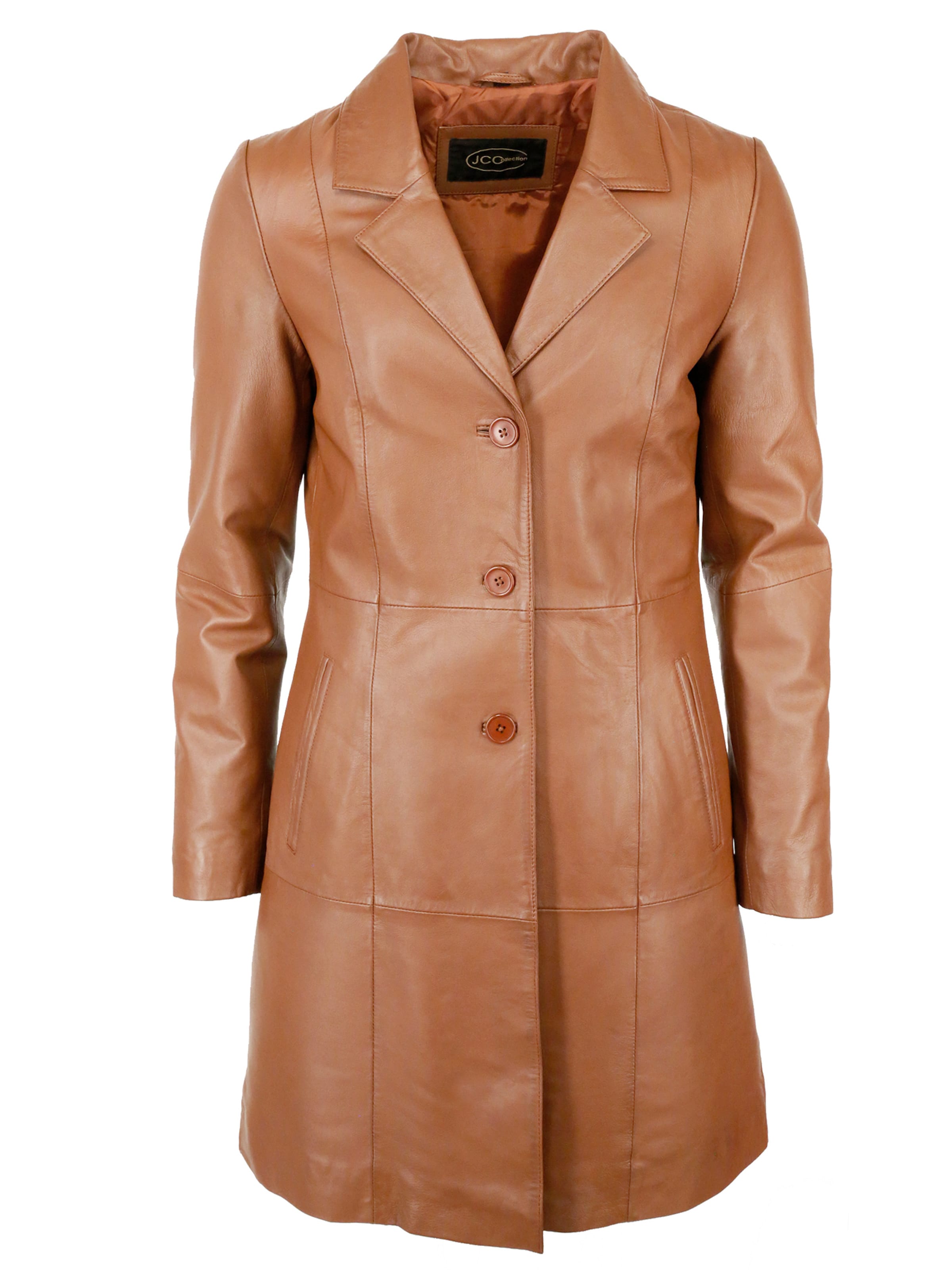 

JCC Межсезонное пальто светло-коричневого цвета